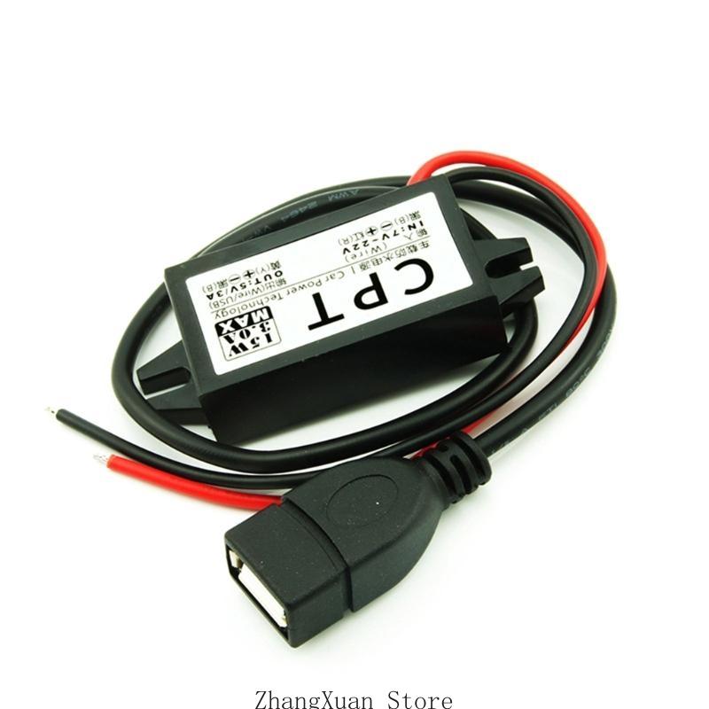 DC-DC Step Down Power Supply Output Adapter Modules Regulatorfor Car Truck 3XUF