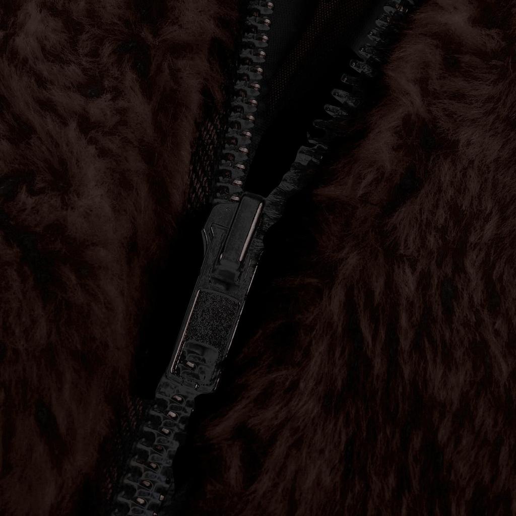 Women's Fashion Padded Solid Color Hooded Zipper Loose Soft Thick With Pockets Fall And Winter Jacket