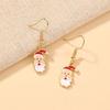 European & American Christmas Series Cute Stud Earrings - Popular and Stylish Jewelry