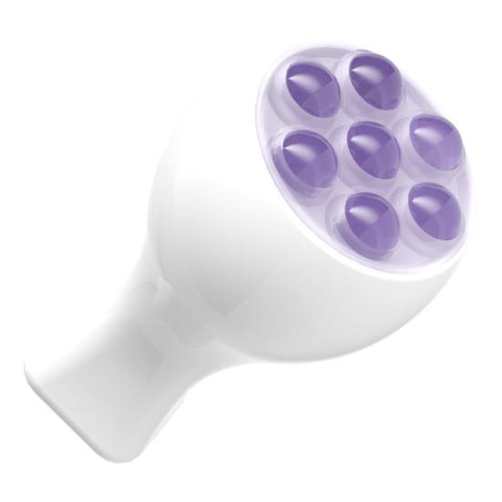 Jade Roller Face Massager Ice Roller Facial Guasha Tool 360 Degree Rotate Handheld Faux Crystal Ball Massager for Lift Firming Neck Skin Tightening