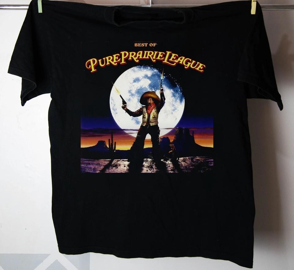 Best Of Pure Prairie League Shirt Classic Black Unisex S-5XL E1838 XXL