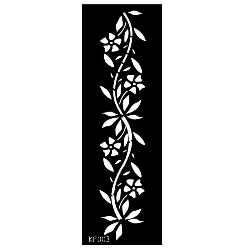 Pet Hollow Tattoo Template Juice Tattoo Sticker Template Ins Wind Flower Tattoo Sticker