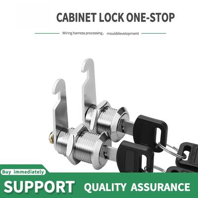 5 SETS Security Lock Metal Alloy Cylinder Cabinet Locker Cam Lock With 2 Keys Security Mailbox Lock Cabinet Drawer Cam Lock 18mm