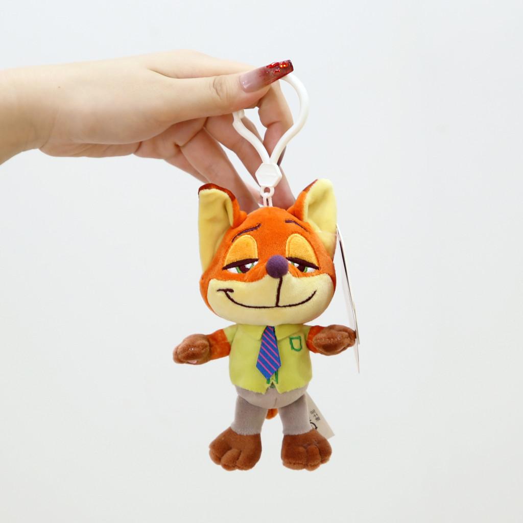Plyšový přívěsek Zootopia s designem kresleného zvířátka pro dekoraci batohu