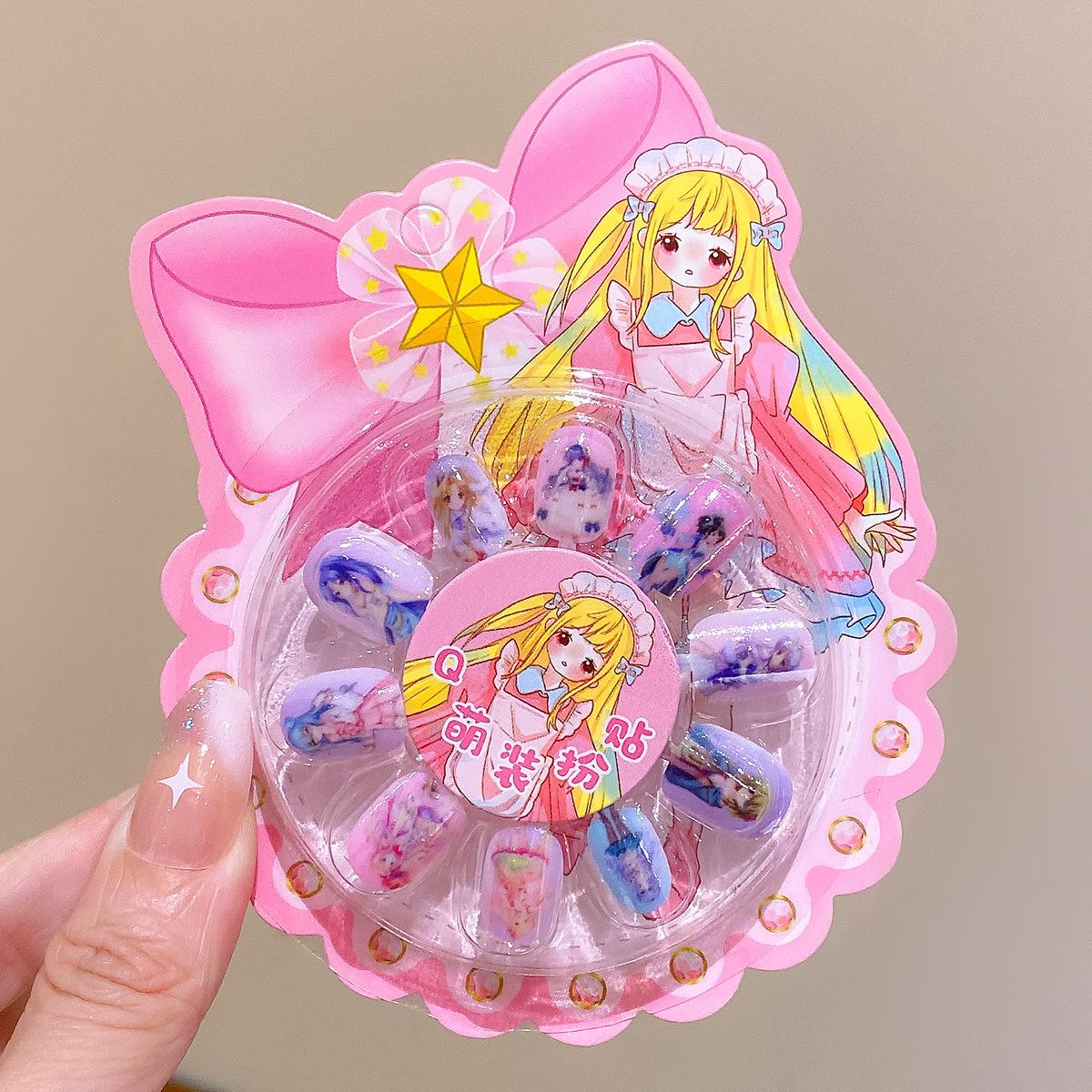 

Мультяшні наклейки для нігтів Дитячі аксесуари для манікюру Дитячі іграшки Дівчинка 3D наклейки Милі креативні наклейки для манікюру Дитяча мода Наклейки для нігтів рожевий