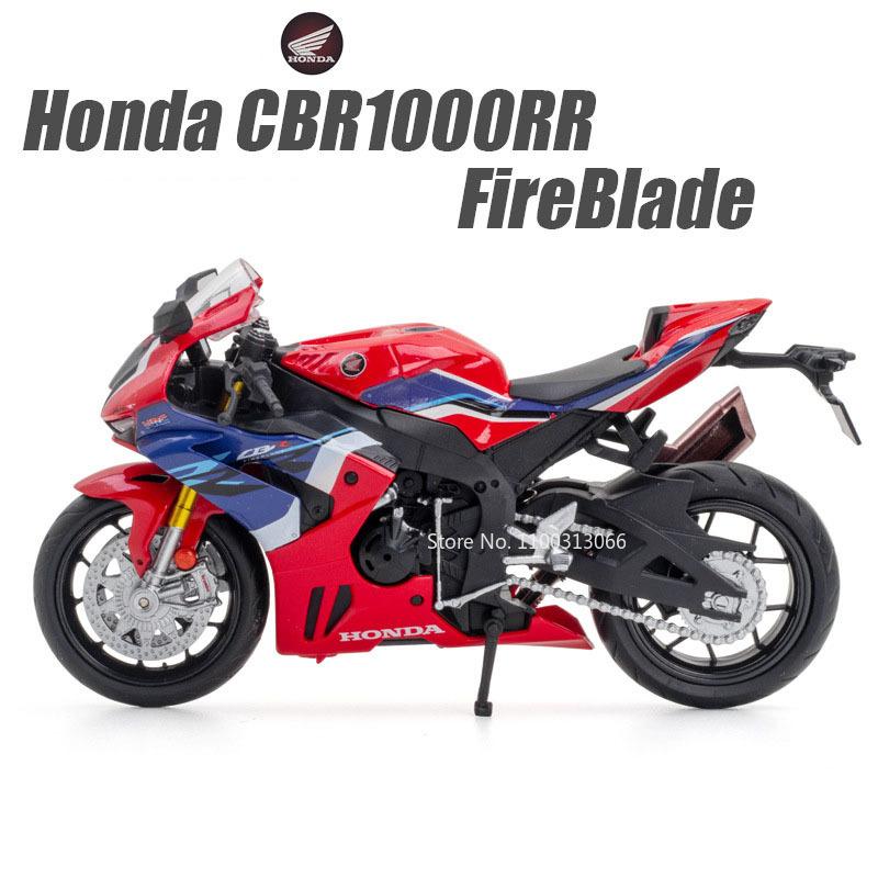 

1:12 BMW S1000RR Motorcycle Models Car Toy Wheel Shock Absorption Honda CBR1000RR Fire Blade Motorcycles for Boys Birthday Gifts