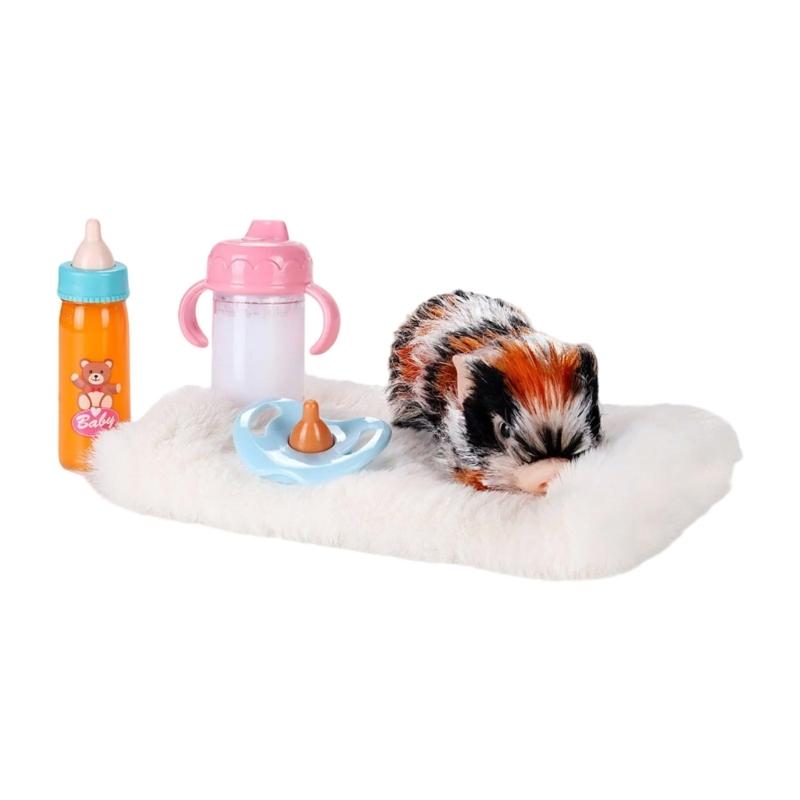 Realistic Piggy Life Like Animal Pig Reborns Dolls Cognitive Toy Children Room Decors Raise A Pet Farm Animal Toy