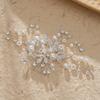 Handmade Pearl and Rhinestone Bridal Hair Comb - European & American Styles