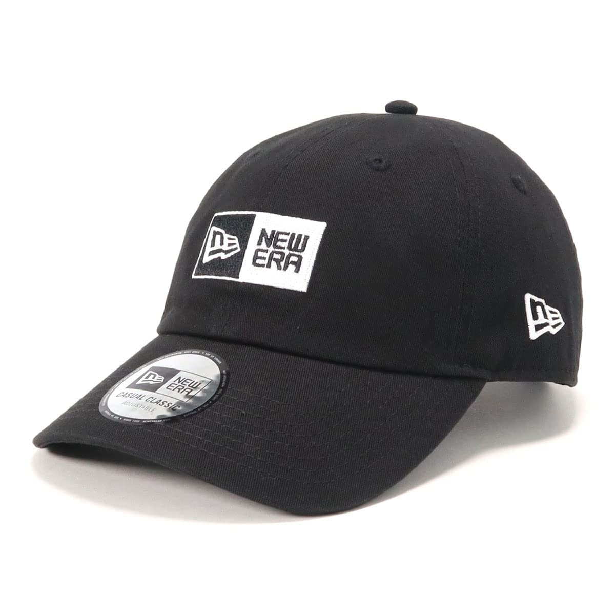 

[New Era] Кепка Логотип в рамке Повседневная Классическая Черная БЕСПЛАТНО CASUAL CLASSIC BOXLOGO BLK WHI 25J