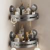 1/3Pcs Bathroom Corner Storage Rack Shampoo Holder Strong Load-bearing Large Capacity Lotion Storage