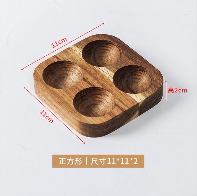 

Деревянный лоток для яиц Деревянная тарелка Grooved Storage Box Кухонная полка для хранения в холодильнике Ящик для яиц Домашние аксессуары для декора