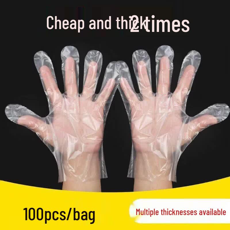 ZISIZ Disposable Plastic Gloves