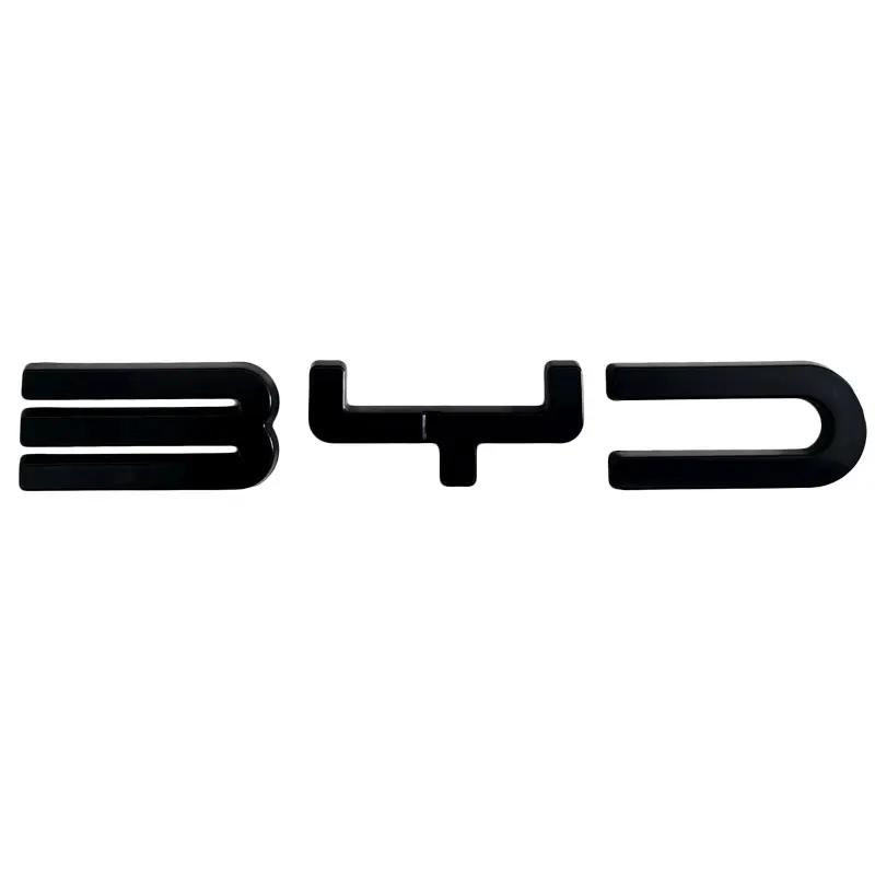 

Для BYD Chazor seal 5 DM-i BYD King 2024 2025 Автомобиль Передний Значок Чернение Шильдик Наклейка Черная Модификация Стикер