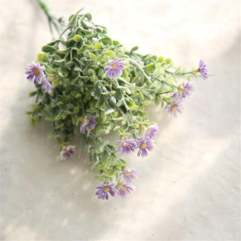 

1 шт. искусственных букетов для украшения дома и гостиной, фотография, искусственные цветы для украшения дома фиолетовый