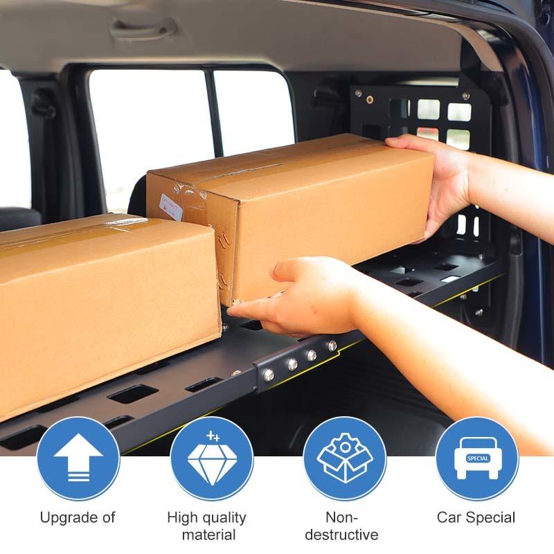 Car Tailbox Combination Expansion Bracket Shelf Side Frame For Suzuki Jimny 2019 Up 4-Door Version Metal Car Accessories