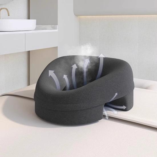 Polštář na obličej Paměťová pěna Podložka pod hlavu Podložka pod hrudník Masážní polštář pro polohu na břiše pro Domácí Lázně Spánek Pooperační Zotavení