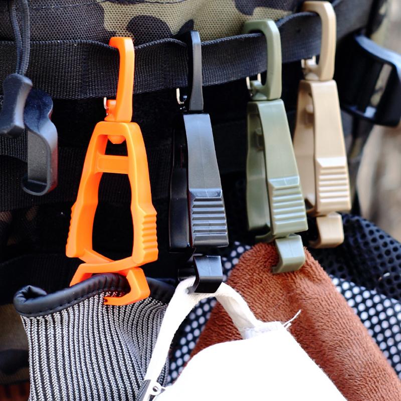 Outdoor Protective Gloves Clip Hanger Multi-Purpose Work Gloves Holder Clip Anti-Drop Glove Grabber Clip For Worker Construction