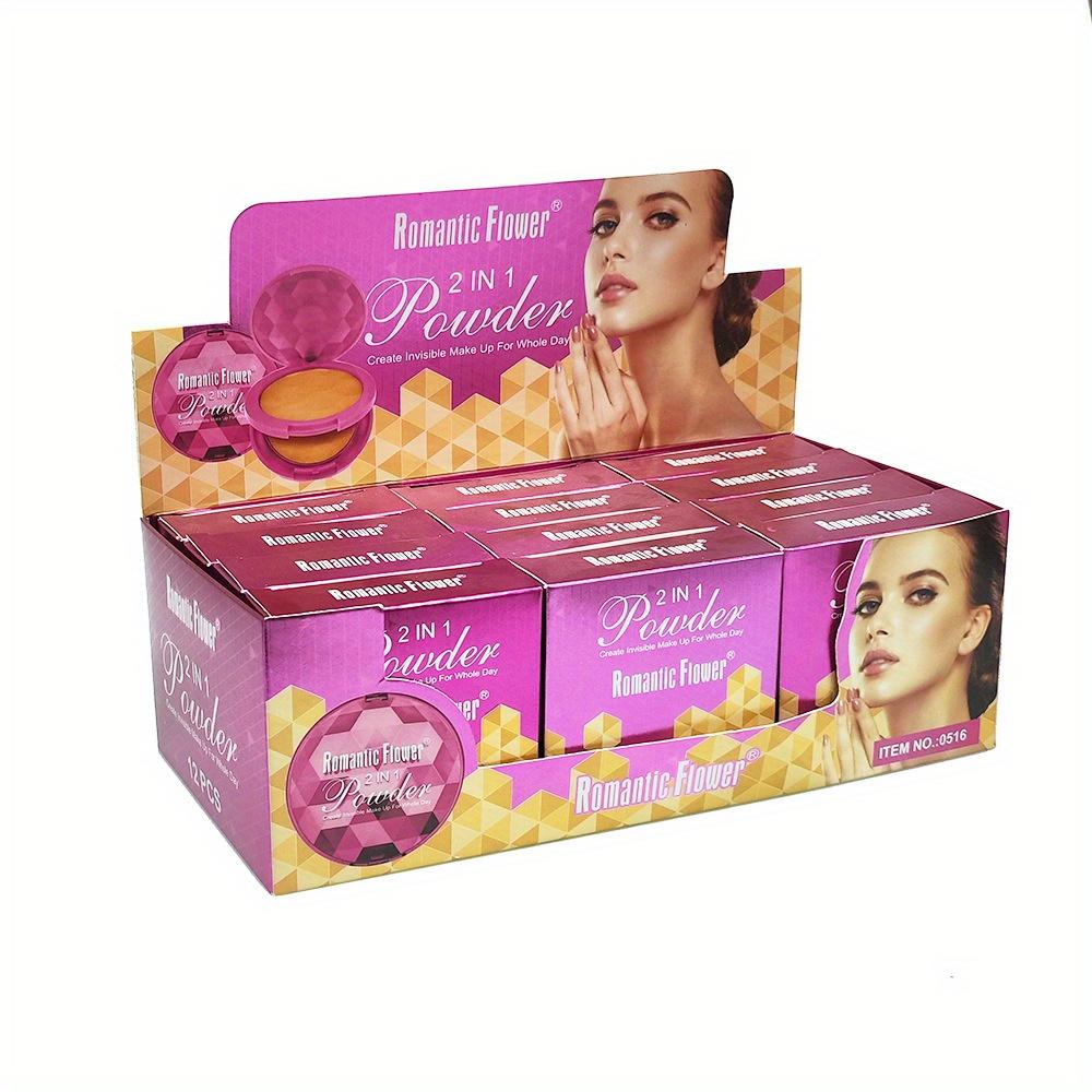 3 barevný dvouvrstvý bronzující pudr 2 v 1 voděodolný a potu odolný konturovací pudr Nose Shadow Powder Long Lasting Oil Control Shadow Powder