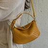 Vintage 2026 Handmade Woven Basket Shoulder Bag: Versatile Retro-Style Women's Underarm Handbag