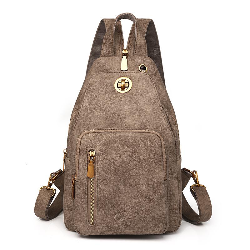 

Водонепроницаемая женская легкая нагрудная сумка многофункциональный рюкзак дорожная сумка хаки