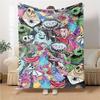 Nightmare Before Christmas Characters Blanket Soft Throw Blanket For Home Bedroom Bed Sofa Travel Office Solid Christmas Blanket