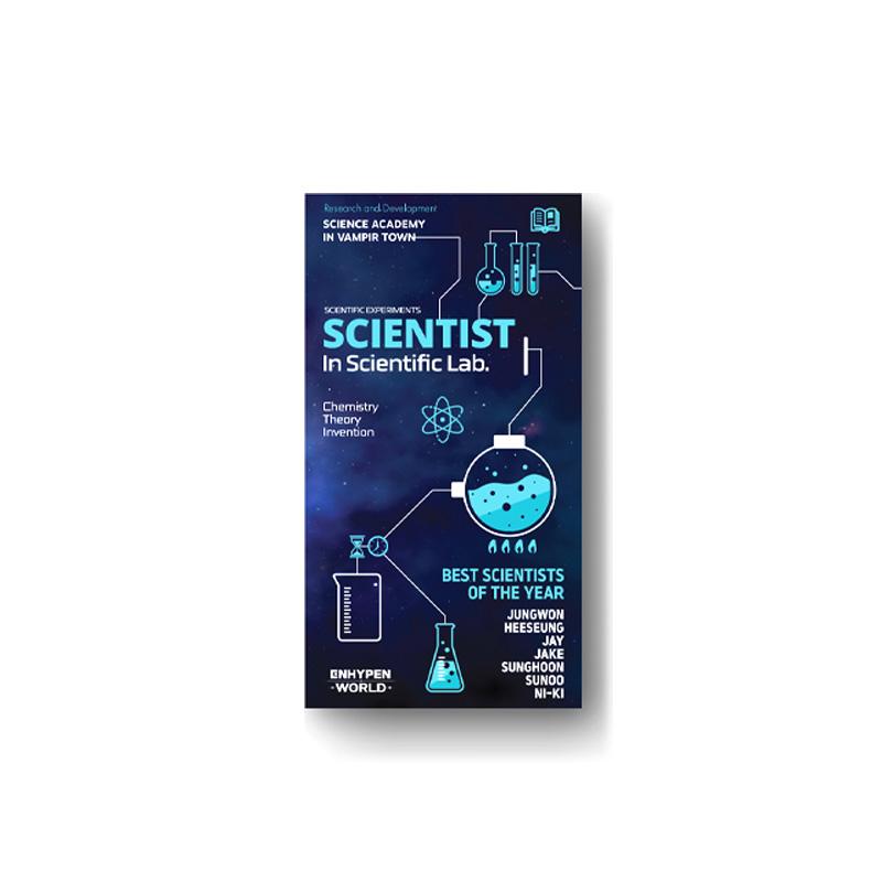 

[PRE ORDER] ENHYPEN – WORLD COUPON CARD COLLECTION (SCIENTIST BASIC Ver.) 1pcs
