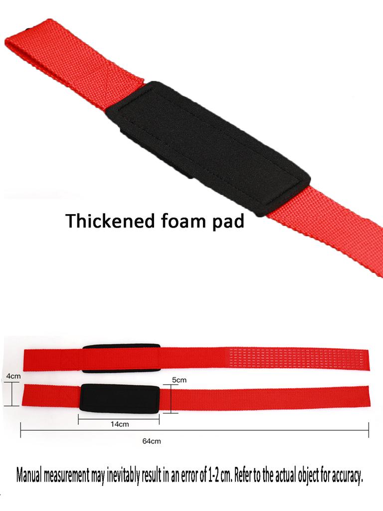 Weightlifting Straps 1 Pair Lifting Wrist Anti-Slip Silicone Strength Training Strap Hand Grips Wrist Support