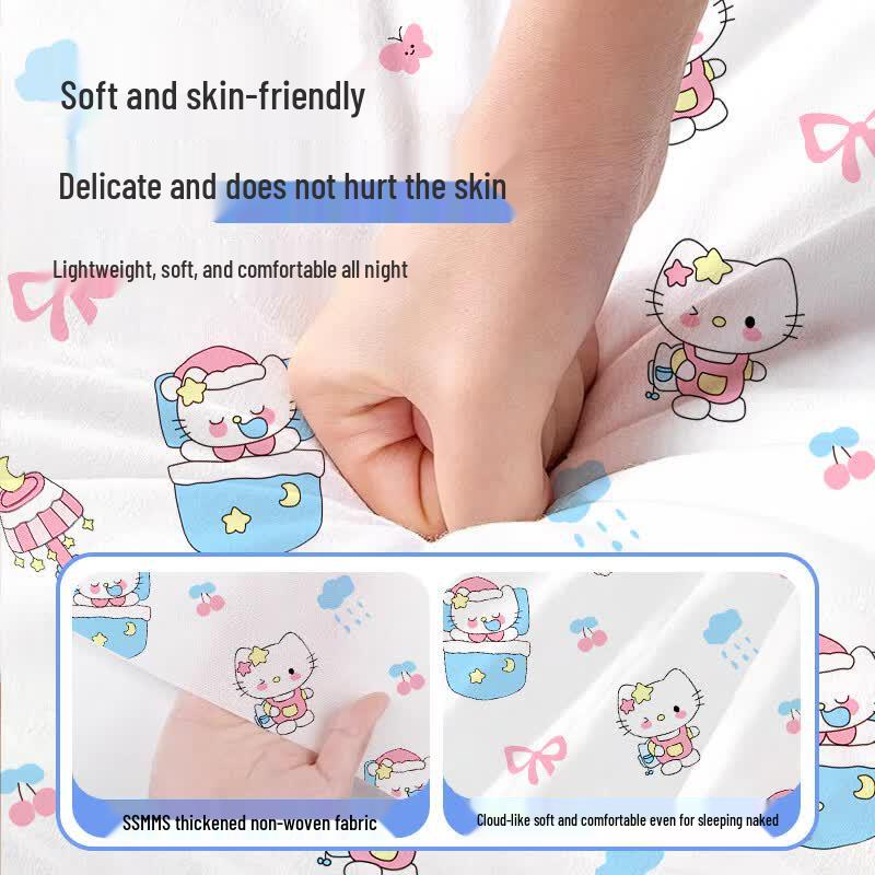 KT Cat Disposable Travel Sleeping Bag Set