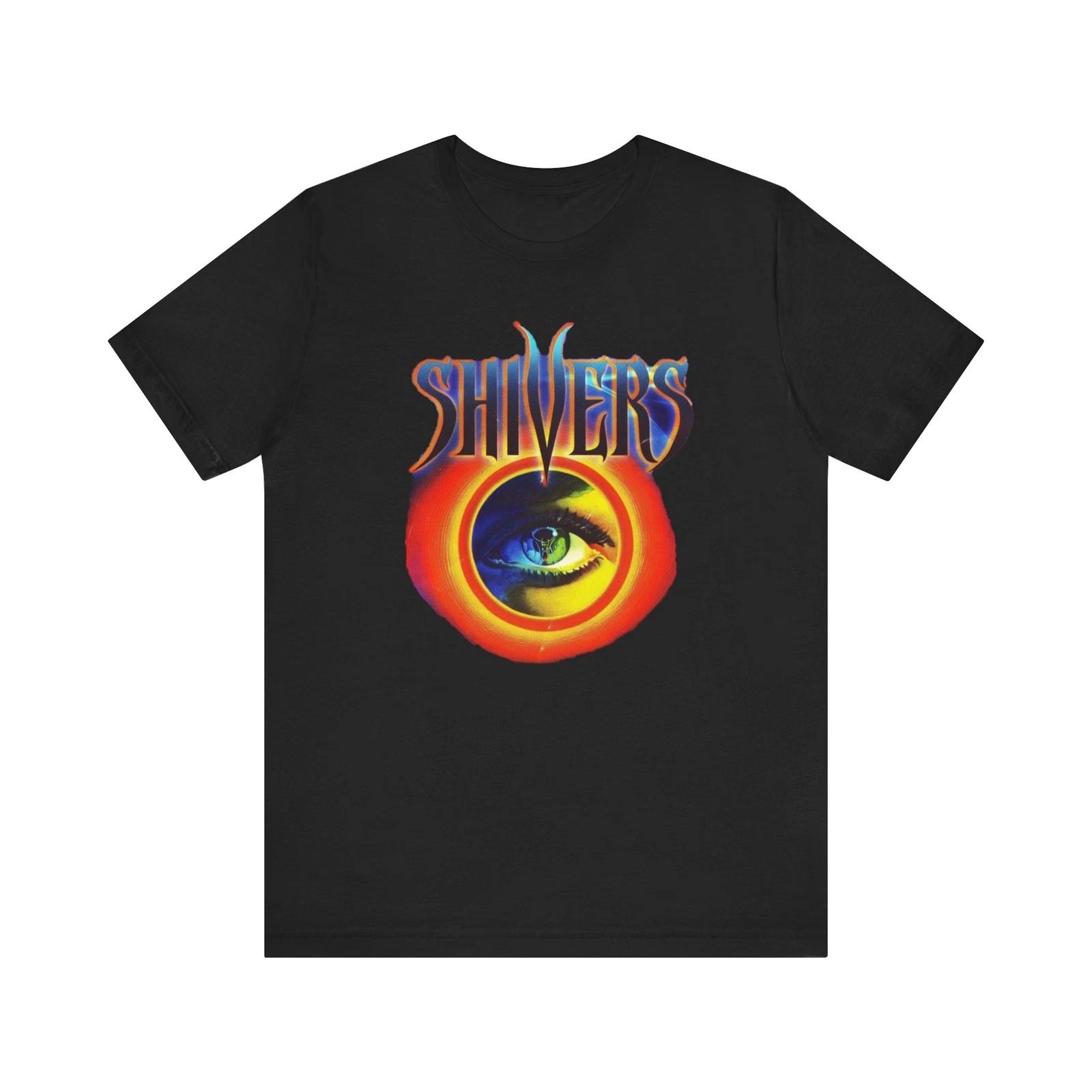 Shivers Pc Game 90s Retro Style Cover Art Unisex Jersey Short Sleeve Tee S