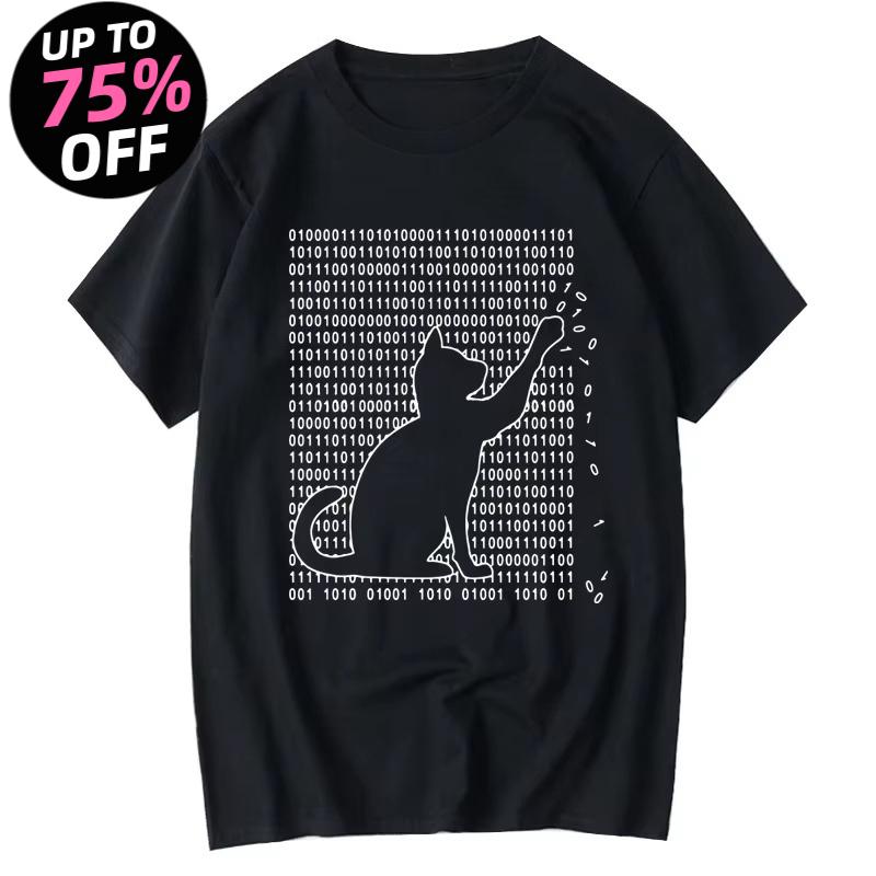 

Men T-Shirt Male Tops Tees Men s High Quality T-shirt 100% Cotton Funny Cool Cat Design Print Summer Loose Short Sleeve 5XL різнокольоровий