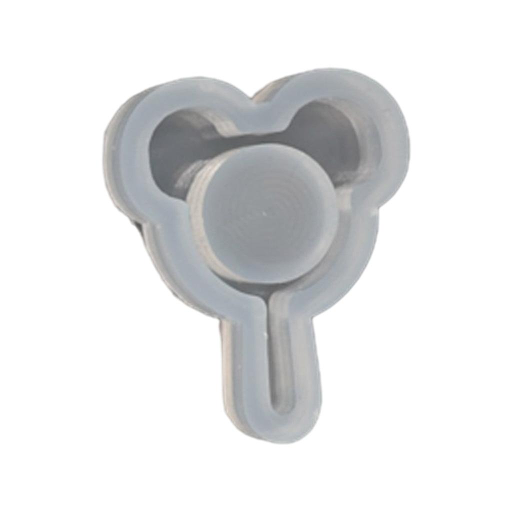 UV Resin Molds Fan Shaped Keychain Mould Vintage Fan Sand Moulds DIY Crafts Mold Silicone Material for DIY Hand-Making