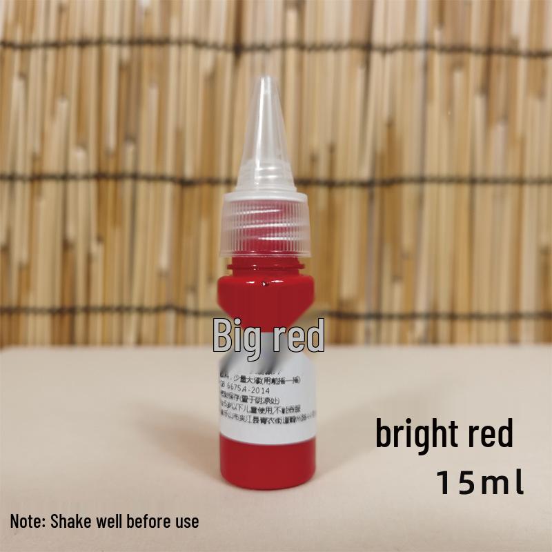 DIY Lacquer Round Fan Painting Set - Includes Pigment and Absorbent Paper