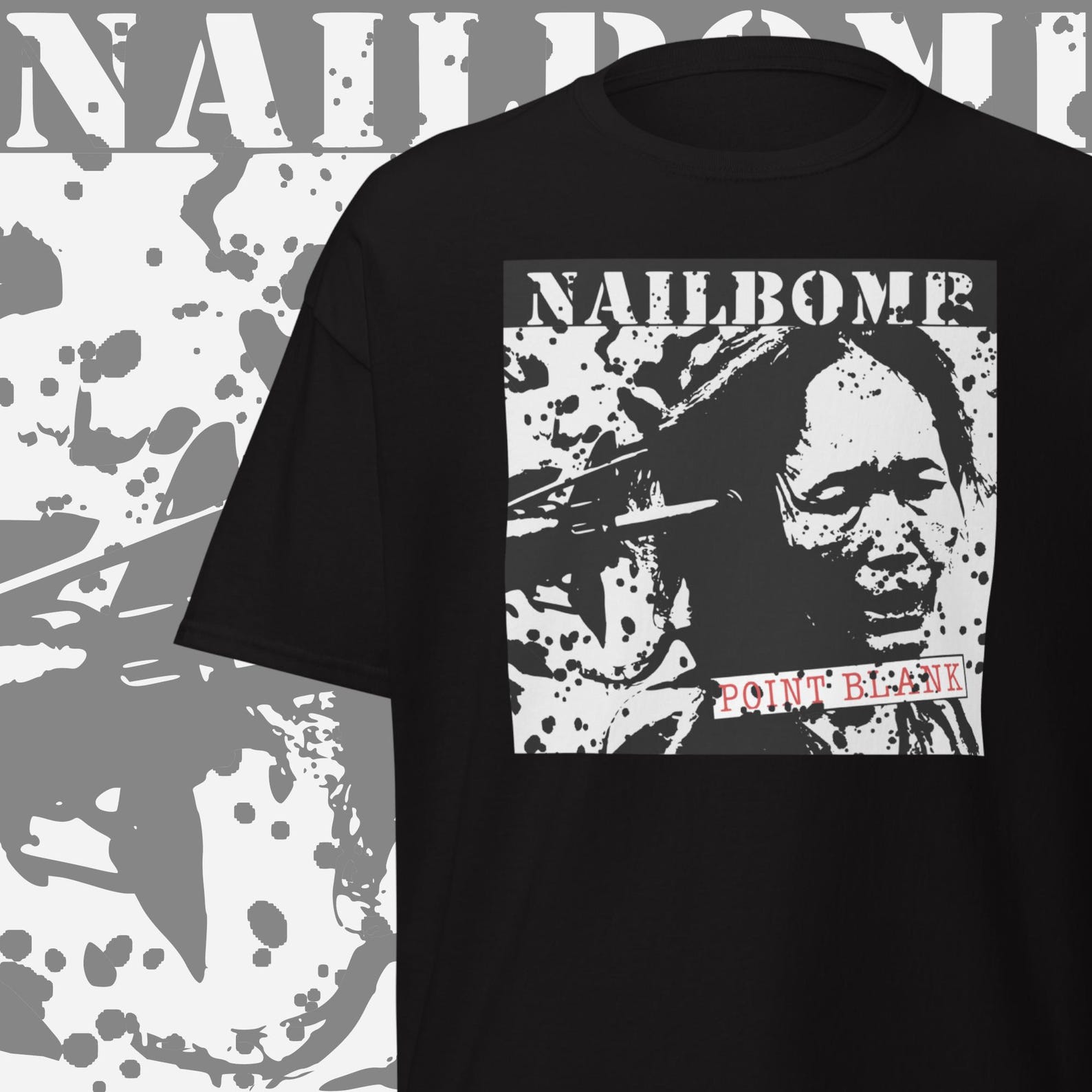 Nailbomb T-Shirt Industrial Thrash Metal Band Merch Heavy Metal Clothing XL