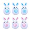 Empty Bunnies Shape Easter Eggs Fillable Plastic Bunnies Eggs for Easter Hunt,Themed Party,Basket Stuffers Toy Filling Treat