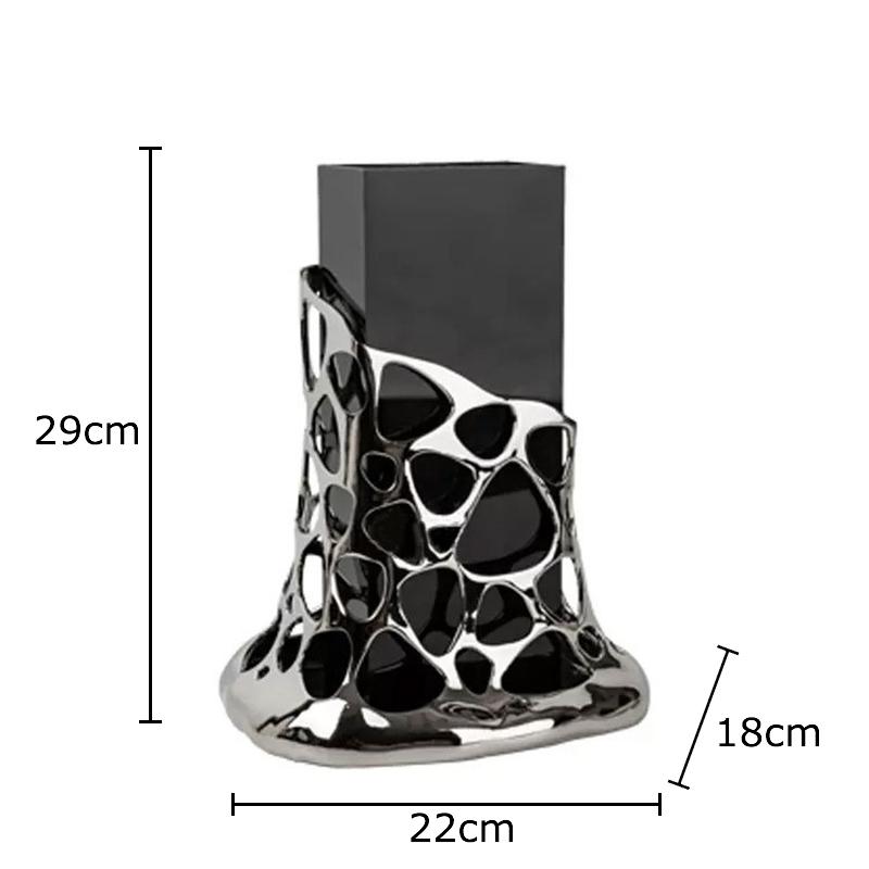 

Creative Hollowed Out Vase Flower Pots Desk Decoration Artificial Flowers Flower Arrangement Floral Vases Room Aesthetic Decor