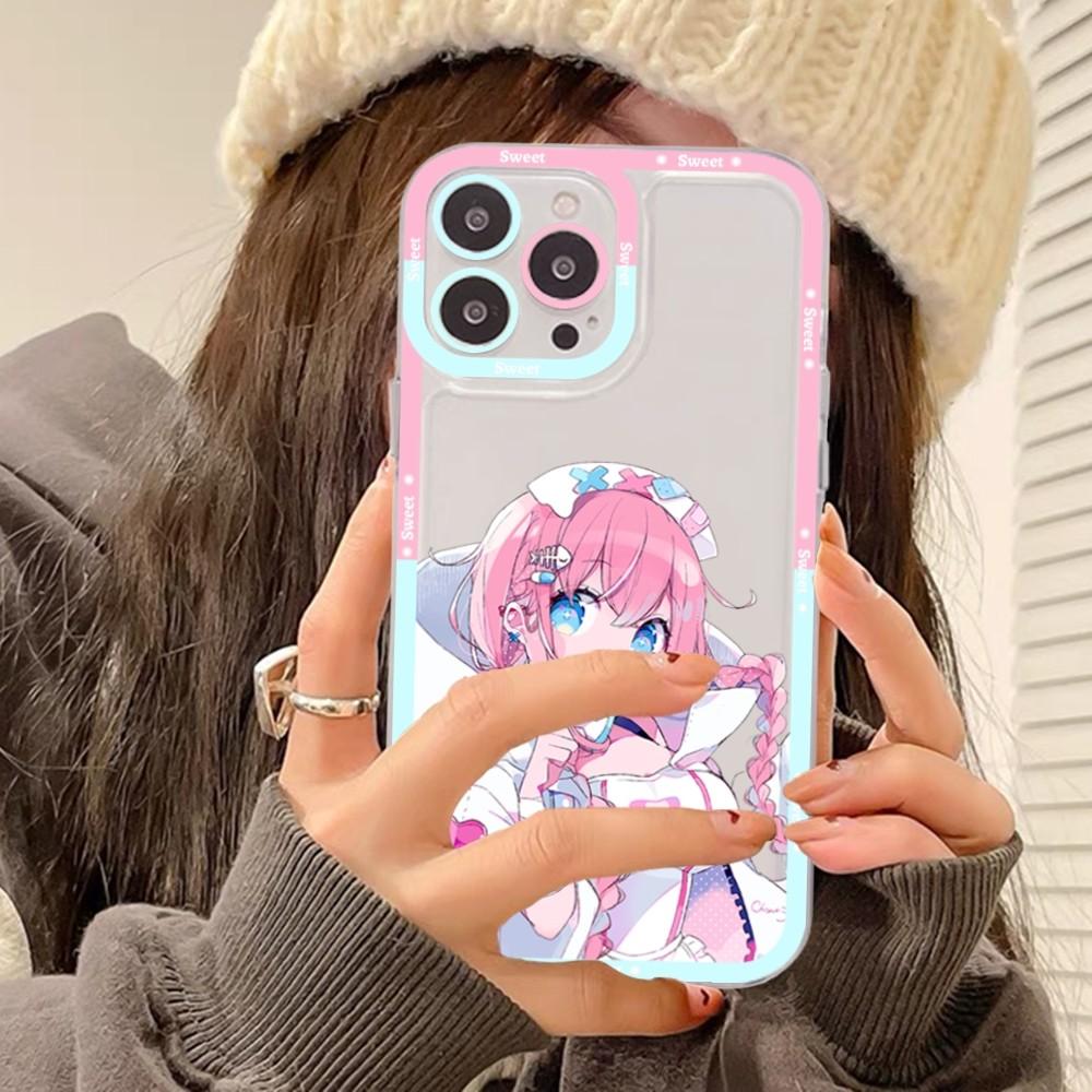Riamu Yumemi Anime Phone Case For iPhone 11 12 13 14 Mini Pro Max XR X XS TPU Clear Case For 8 7 6 Plus SE 2020