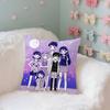 Anime Cool OOmoriS Case Plush Fabric Soft Pillowcase Double Sided Print Cushion Cover Household Gifts