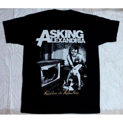 Asking Alexandria Reckless And Relentless T Shirt Black Men S 2345Xl