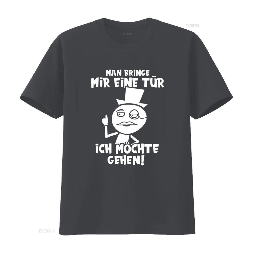 T Shirt Unisex Bring Me A Door I Want To Go Fun Saying Print Vintage Graphic Breathable Stylish Versatile