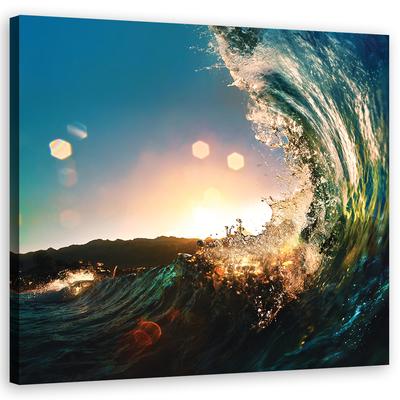 Canvas Print Waves Sea Nature