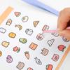 Mr.paper 8 Styles Candy Color Multifunctional Tweezers Creative Small Fresh Stainless Steel High Elastic Hand Account Clip