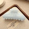 New Marble Stripes Pattern Hair Claw Clip Large Colorful Hair Clip Decorative Hairpin Women