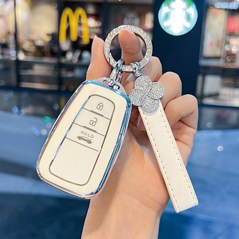 Women’s Key Covers for Toyota: Corolla, Camry, Levin, Avalon, Highlander, RAV4, and CHR.