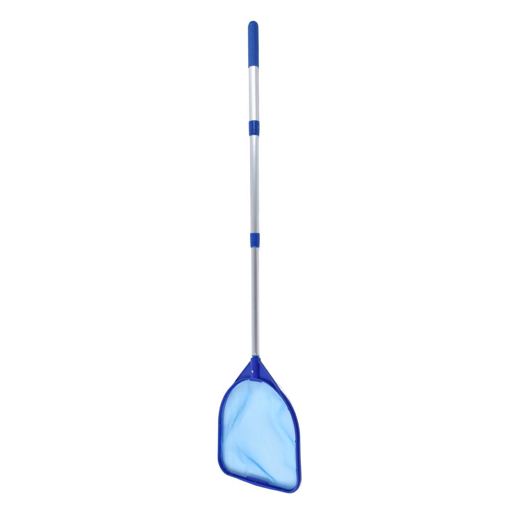 Pool Skimmer Net Quick Cleaning Three Section Telescopic Rod Pool Cleaning Tools for Hot Tubs Spas Fountains