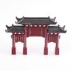 Ancient Chinese Paifang Rockery Bonsai Micro Landscape Ornaments