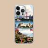 USA America Flag Silver Plating Mobile Phone Case for iPhone 17 16 15 14 13 12 11 Air Pro Max Plus Colorful Cover