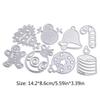 Christmas Metal Cutting Die Exquisite Patterns Die Cuts Embossing Stencil top sale