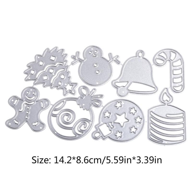 Christmas Metal Cutting Die Exquisite Patterns Die Cuts Embossing Stencil top sale