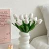 6/10pcs Artificial Tulip Flowers Home Decor Fake Flower Arrangements for Living Room Bedroom Desk Garden Decor
