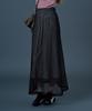 Sitipabjeu [Cp] Net Layered See-Through Banding Long Skirt [Black] Kcl.